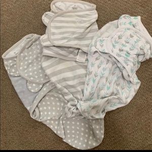 SwaddleMe Velcro swaddles